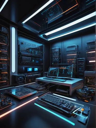 spaceship interior,computer room,arktika,synth,cyberscene,ufo interior,cyberia,nostromo,3d render,silico,computer workstation,cyberspace,scifi,cyberview,cybersmith,3d background,mainframes,research station,computerized,the server room,Photography,Black and white photography,Black and White Photography 02