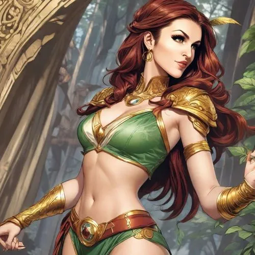 inara,background ivy,triss,teela,mera,leona,eldena,frigga,zarina,amazona,neith,fantasy woman,giganta,liliana,celtic queen,titania,mervat,elona,katarina,everquest,Digital Art,Comic