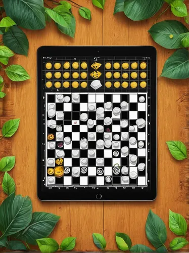 Want to relax and unwind? Play a calming game of checkers against the AI and enjoy the soothing emoji background! 😌🧘‍♂️,chess board,chessboards,vertical chess,checkered background,chess cube,chessbo