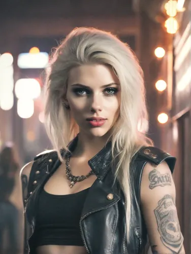 tattoo girl,harley,bad girl,punk,birds of prey-night,rocker,femme fatale,rockabilly style,tattoo expo,harley davidson,cool blonde,lycia,goth woman,with tattoo,harley-davidson,punk design,harley quinn,barb wire,tattoos,blonde woman