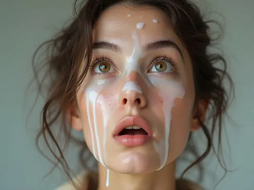 milk splash,hyperrealism,facial,vitiligo,face cream,splash paint,moistureloc,drops of milk,photorealist,beauty face skin,exfoliation,moisturizer,beauty mask,woman face,woman's face,retinol,membranacea,rosacea,paint spots,microdermabrasion,Photography,General,Realistic