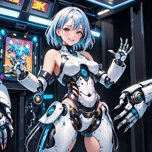 white heart,hatsune miku,cyber,rei ayanami,cybernetics,arcade games,robotics,nova,arcade game,cpu,ixia,robots,cg artwork,cyberspace,arcade,aqua,scifi,robotic,eve,game figure,Anime,Anime,General