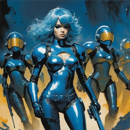 fembots,femforce,cyberangels,nausicaa,automatons,cylons,Conceptual Art,Fantasy,Fantasy 10