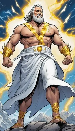 bhishma,mahabali,thors,bugenhagen,vishwamitra,atlantean,Illustration,American Style,American Style 13