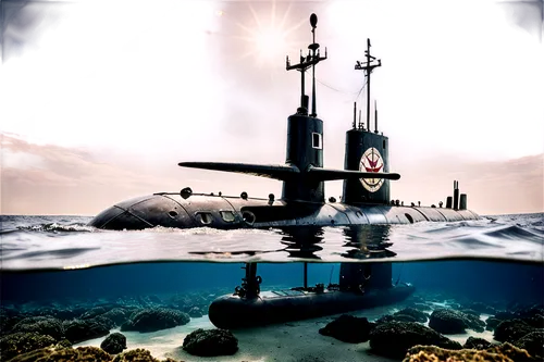 submersible,ballistic missile submarine,submarine chaser,semi-submersible,us navy,sunken ship,cruise missile submarine,photo manipulation,k13 submarine memorial park,diving bell,drillship,submarine,rescue and salvage ship,sunken church,united states navy,coastal defence ship,seafarer,bomb vessel,sea trenches,submarine tender,Illustration,Realistic Fantasy,Realistic Fantasy 40