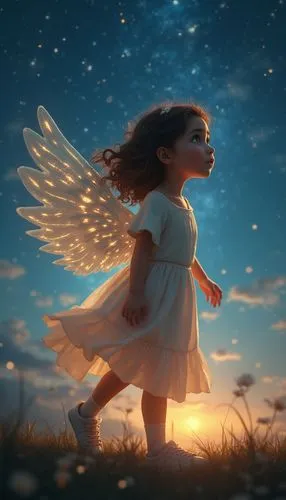 little girl fairy,angel girl,angel wings,little angel,anjo,angel wing,Photography,General,Realistic