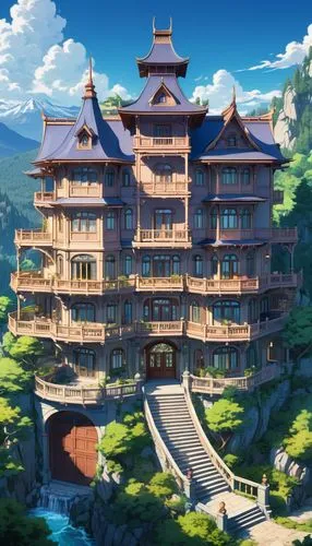 yamashiro,machico,kazoku,rikkyo,seborga,ghibli,Illustration,Japanese style,Japanese Style 03