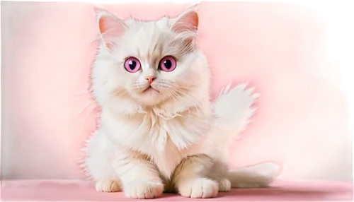 pink cat,ragdoll,korin,mew,white cat,kittikachorn,cat kawaii,silverstream,doll cat,cute cat,cat with blue eyes,cartoon cat,blue eyes cat,furby,birman,unico,lipinki,snowbell,minurcat,heterochromia,Conceptual Art,Daily,Daily 24