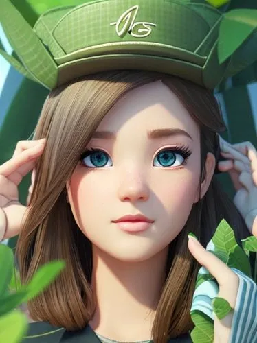 marie leaf,witch's hat icon,beret,cosmetic,kokoshnik,edit icon,natural cosmetic,kosmea,elf,piko,scandia gnome,phone icon,hat,wasabi,scout,girl wearing hat,twitch icon,belarus byn,mandraki,green skin,Common,Common,Cartoon