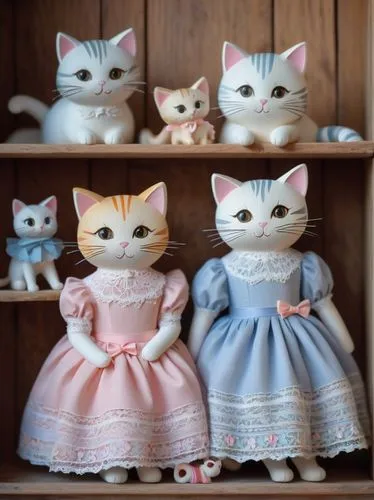 doll cat,vintage cats,porcelain dolls,doll house,dollhouse accessory,doll kitchen,doll figures,cat family,dolls,dolls houses,sewing pattern girls,figurines,joint dolls,vintage doll,doll's house,vintage children,kewpie dolls,designer dolls,cat lovers,vintage cat,Illustration,Realistic Fantasy,Realistic Fantasy 26