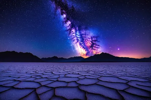 alien world,the milky way,salt desert,milky way,meteor,alien planet,astronomy,argentina desert,patagonia,galaxy,salt-flats,stratovolcano,milkyway,dead vlei,atacama desert,astronomical,galaxy collision,volcano,volcanic landscape,cosmos,Illustration,Black and White,Black and White 13