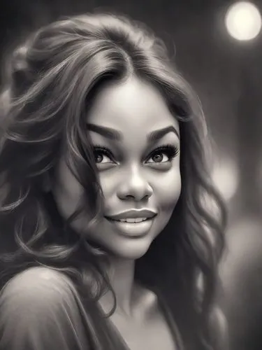 charcoal art of a woman, smiling seductively,nigeria woman,digital painting,world digital painting,caricaturist,african woman,african american woman,caricature,fantasy portrait,girl portrait,maria bay