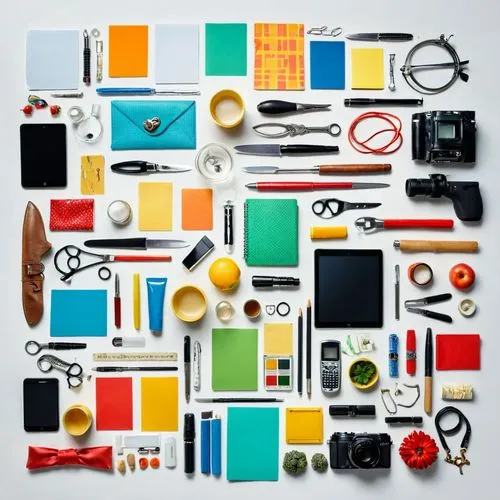 flat lay,office supplies,stationery,summer flat lay,school tools,christmas flat lay,toolkits,school items,organization,decluttering,office stationary,organizational,microstock,scrapbook supplies,unbundled,flatlay,writing accessories,music instruments on table,components,art tools,Unique,Design,Knolling