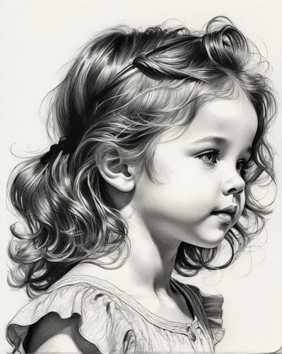 child portrait,girl drawing,girl portrait,pencil drawings,pencil drawing,digital painting,graphite,little girl,little girl in wind,charcoal pencil,kids illustration,charcoal drawing,pencil art,child girl,the little girl,world digital painting,photo painting,digital art,digital drawing,chalk drawing,Illustration,Black and White,Black and White 30