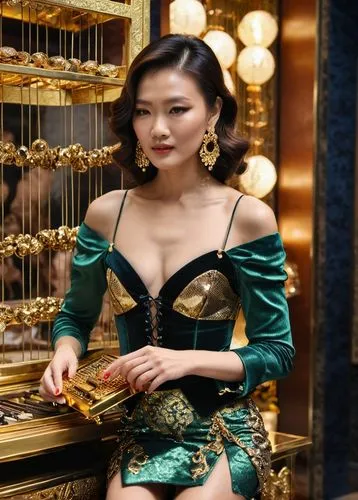 asian costume,miss vietnam,vietnamese woman,vintage asian,asian woman,vietnamese,phuquy,asian vision,su yan,bia hơi,asian girl,agent provocateur,rou jia mo,oriental princess,gold bar shop,oriental girl,gold shop,tai qi,green dress,asian,Photography,General,Cinematic