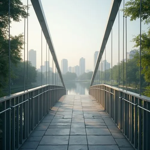 footbridge,scenic bridge,skybridge,hanging bridge,suspension bridge,footbridges,bridged,schuylkill,walkway,passerelle,memorial bridge,minneapolis,beltline,bridgeland,centerbridge,bridging,bridge,stone arch,morning haze,schenley,Photography,General,Realistic