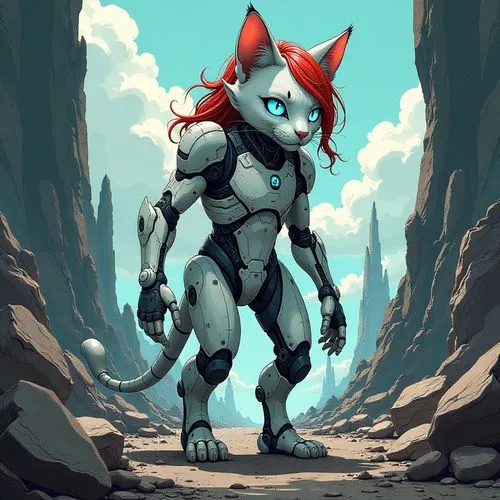 desert fox,oginga,cyberdog,cyberian,animatrix,betaferon,Conceptual Art,Sci-Fi,Sci-Fi 05