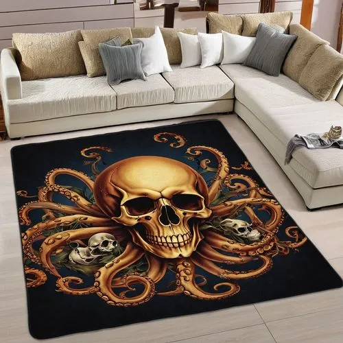 carpets,rug,octopi,octopuses,octopus,floormats,octopus vector graphic,doormats,ceramic floor tile,flooring,boho skull,skull and crossbones,tapis,coffee table,azathoth,seat cushion,carpeting,fun octopus,cephalopod,beach towel,Photography,General,Realistic