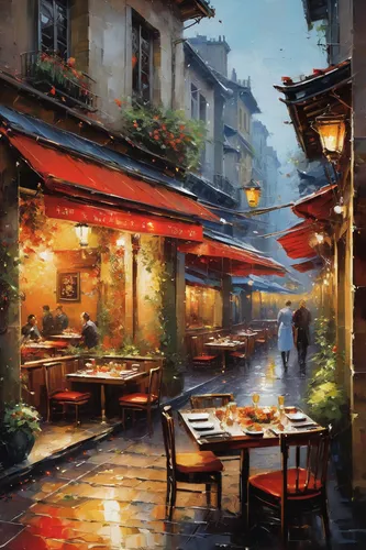 watercolor cafe,paris cafe,watercolor paris,hanoi,istanbul,bistrot,italian painter,street cafe,world digital painting,watercolor tea shop,souk,chinese restaurant,montmartre,evening atmosphere,istanbul city,bistro,watercolor paris shops,outdoor dining,restaurants,oberlo,Conceptual Art,Oil color,Oil Color 06