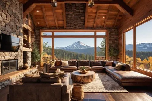 the cabin in the mountains,alpine style,house in the mountains,house in mountains,log home,chalet,mountainview,mountain view,log cabin,fire place,beautiful home,mount hood,living room,modern living room,home landscape,family room,livingroom,rustic aesthetic,tatoosh,mountain huts,Art,Artistic Painting,Artistic Painting 27