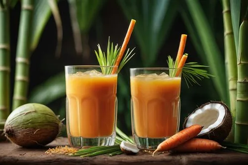 carrot juice,coconut drinks,vegetable juices,thai iced tea,fruit and vegetable juice,vegetable juice,Photography,General,Commercial