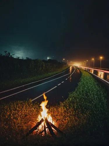 night highway,motorway,highway lights,highways,highway,long exposure light,night photograph,long exposure,night photography,croatia a1 highway,campfire,motorways,road surface,roadside,asphalt road,light trail,carreteras,light trails,bonfires,road,Photography,Documentary Photography,Documentary Photography 08