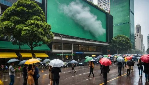 hong kong,são paulo,kowloon,fridays for future,hurricane benilde,hongkong,kuala lumpur,protection from rain,rain protection,chongqing,jakarta,heavy rain,monsoon,hong kong cuisine,kangkong,brasil,man with umbrella,climate protection,asian umbrella,rainy weather,Photography,General,Cinematic