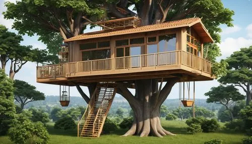 tree house design, House on the Tree, A modern house suspended between big trees, with direct elevators and french window
,tree house,tree house hotel,treehouse,tree top,stilt house,treetop,treetops,h