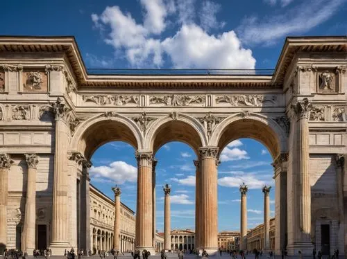 triumphal arch,bernini's colonnade,piazza san pietro,eternal city,vittoriano,colonnades,triomphe,rome,ancient rome,colonnade,basilica di san pietro in vaticano,vatican,constantine arch,archly,roma capitale,neoclassical,arch of constantine and colosseum,crillon,roman columns,arc de triomphe,Photography,Fashion Photography,Fashion Photography 17