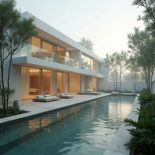 modern house,pool house,holiday villa,dunes house,3d rendering,beautiful home,Photography,General,Realistic