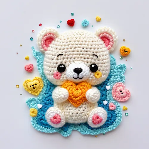 kawaii animal patches,kawaii animal patch,crochet pattern,kawaii patches,kawaii panda,plush bear,3d teddy,cute bear,bear teddy,round kawaii animals,crochet,felt baby items,scandia bear,stitched heart,sewing stitches,koala,cross-stitch,pandoro,flower animal,christmas gift pattern,Illustration,Japanese style,Japanese Style 01