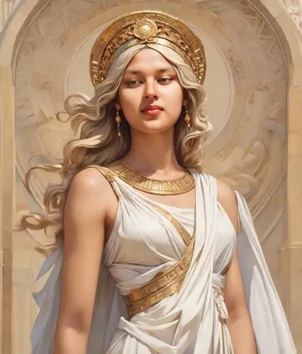 athena,aphrodite,goddess of justice,cleopatra,lady justice,cepora judith,thracian,priestess,the prophet mary,bouguereau,artemisia,cybele,angel moroni,medusa,venus,jaya,justitia,emile vernon,caryatid,neoclassic,Digital Art,Classicism