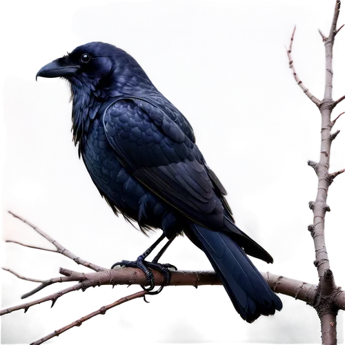 american crow,common raven,carrion crow,corvidae,crows bird,corvus,raven bird,fish crow,jackdaw,crow-like bird,black raven,ravens,king of the ravens,3d crow,corvus corone,corvid,bucorvus leadbeateri,new caledonian crow,crow,grackle,Illustration,Paper based,Paper Based 16