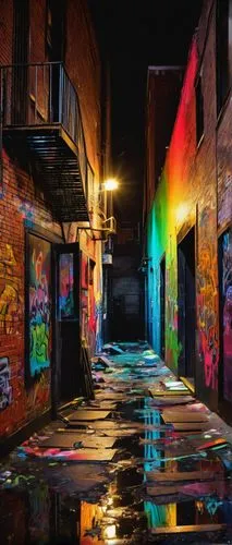 light paint,alleyway,graffiti art,alley,street chalk,colorful city,light graffiti,laneway,neon body painting,ohio paint street chillicothe,colorful light,light painting,colored lights,urban street art,drawing with light,urban art,alley cat,graffiti splatter,chalk drawing,new orleans,Illustration,Paper based,Paper Based 01