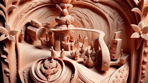 wood carving,carved wood,mandelbulb,the court sandalwood carved,ornamental wood,mouldings,wood art,carved wall,carvings,patterned wood decoration,gingerbread mold,carved,embossed rosewood,woodwork,wooden construction,chocolate fountain,carving,clay tile,gaudí,terracotta