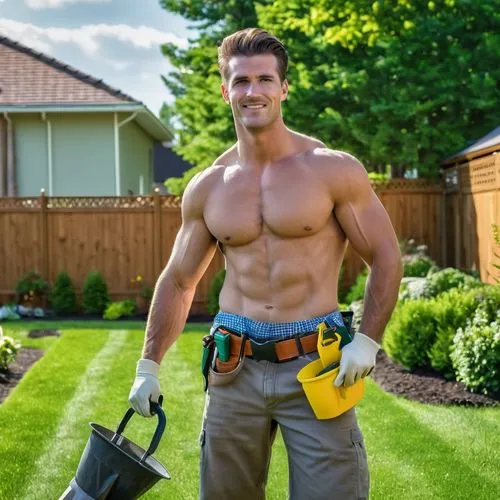 gardener,tradesman,garden work,handyman,construction worker,contractor,landscaping,garden tool,roofer,builder,blue-collar worker,house painter,cut the lawn,arborist,bricklayer,work in the garden,power tool,garden hose,garden shovel,repairman,Photography,General,Realistic