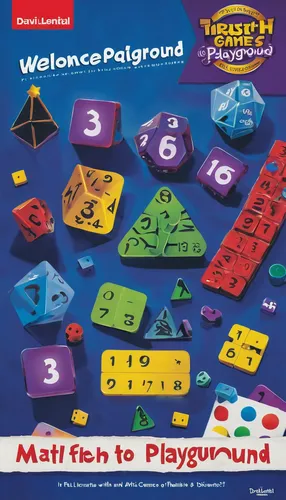 Welcome to the math playground! Test your skills with interactive games and puzzles. Hours of fun guaranteed!,cd cover,playmat,board game,playset,play figures,pediatrics,educational toy,play yard,pent