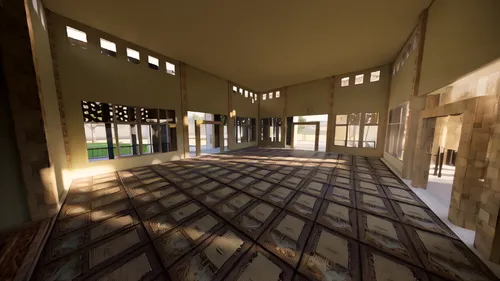 3d rendering,daylighting,render,tileable,hallway space,3d rendered,build by mirza golam pir,hallway,alabaster mosque,inside courtyard,3d render,entrance hall,terracotta tiles,caravansary,king abdullah