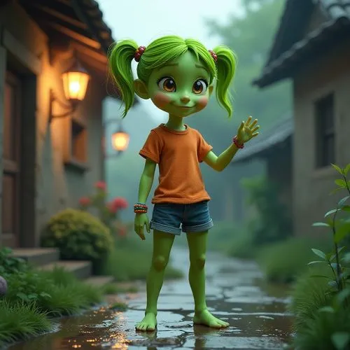 krua,3d render,saria,character animation,adrien,vidalia