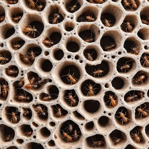 honeycomb structure,pollen warehousing,trypophobia,building honeycomb,pollen,mandelbulb,Photography,General,Realistic