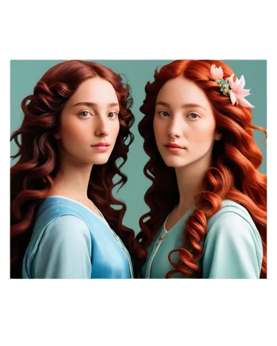 countesses,celtic woman,canonesses,noblewomen,sansa,catelyn,margaery,margairaz,demelza,melisandre,redheads,rhinemaidens,pleiades,duchesses,stepsisters,twin flowers,priestesses,guinevere,mirror image,diadems,Art,Classical Oil Painting,Classical Oil Painting 43