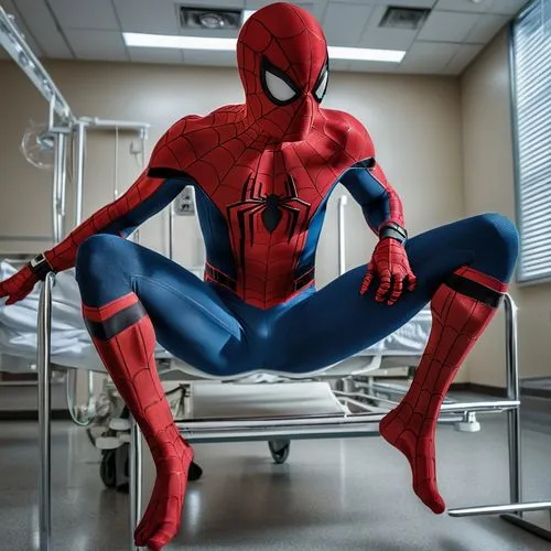 asm,oncology,hospitals,derman,spidey,hosptial,benderman,spiderman,hospital,the suit,liederman,patient,iwk,spider man,hospitalized,nephrologist,doctor's room,spider bouncing,niederman,superhero,Photography,General,Realistic