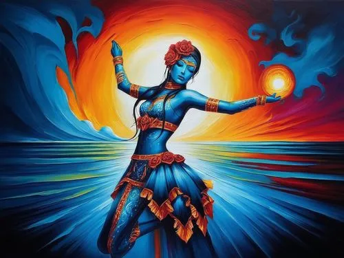 neon body painting,bodypainting,fire dancer,firedancer,sundancer,bodypaint,blue enchantress,juggler,raziel,fire artist,dakini,varekai,body painting,samuil,fantasy art,liara,samsara,mystique,prospera,shamanic,Illustration,Realistic Fantasy,Realistic Fantasy 25