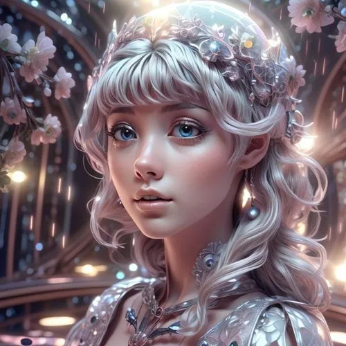 fantasy portrait,galadriel,mystical portrait of a girl,behenna,faery,fairy queen,fairie,faerie,cinderella,fantasy art,flower fairy,ellinor,little girl fairy,fairy,rosa 'the fairy,luminous,girl in a wreath,fairy tale character,fantasy picture,peignoir