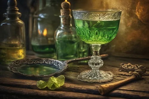 absinthe,crème de menthe,goblet,green beer,chalice,medieval hourglass,gold chalice,wineglass,green dragon,potion,appletini,mystic light food photography,potions,glass items,aniseed liqueur,wine glass,glassware,still life photography,st patrick's day icons,a glass of,Photography,General,Natural