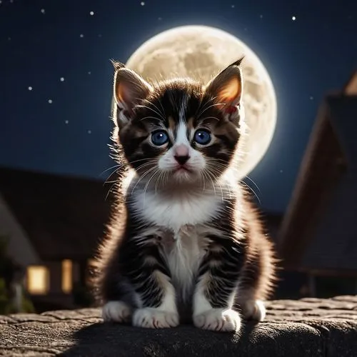 moonan,cute cat,riverclan,tabby kitten,skyclan,kittenish,young cat,mogwai,moonlights,moonen,moonlit night,kittie,cat vector,thunderclan,cat image,blue eyes cat,kittu,full moon,calico cat,breed cat,Photography,General,Realistic