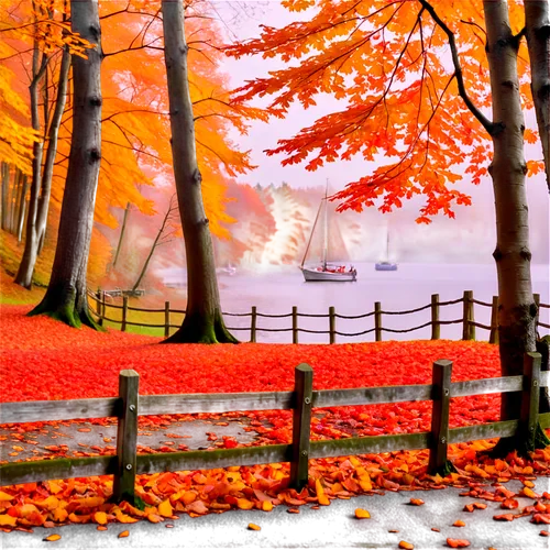 autumn scenery,autumn background,autumn park,autumn in the park,autumn landscape,autumn idyll,fall landscape,autumn day,autumn forest,autumn morning,the autumn,late autumn,autumn,autumn fog,autumn frame,one autumn afternoon,fall foliage,autumn camper,just autumn,autumn season,Illustration,Realistic Fantasy,Realistic Fantasy 19