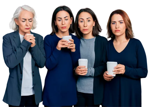 Meeting, Alcoholics Anonymous, group of people, diverse ages, casual clothing, serious expressions, hands holding coffee cups, some with tears in eyes, supportive gestures, warm lighting, intimate atm