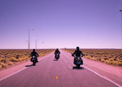 Motorcyclists on the legendary Route 66 highway,motorcycle tours,motorcycle tour,route 66,route66,motorcycling,motorcycle drag racing,open road,motorcycles,ride out,road 66,the road,vanishing point,lo