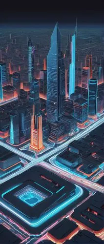 metropolis,futuristic landscape,cities,tianjin,city at night,city cities,cyberpunk,doha,cityscape,shanghai,cyberspace,futuristic,smart city,tokyo city,shinjuku,fantasy city,city trans,dhabi,dubai,black city,Illustration,Vector,Vector 06